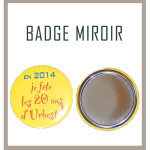 Badge miroir