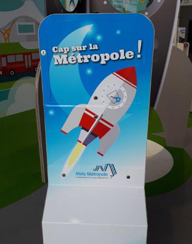 Sticker dos borne haute site